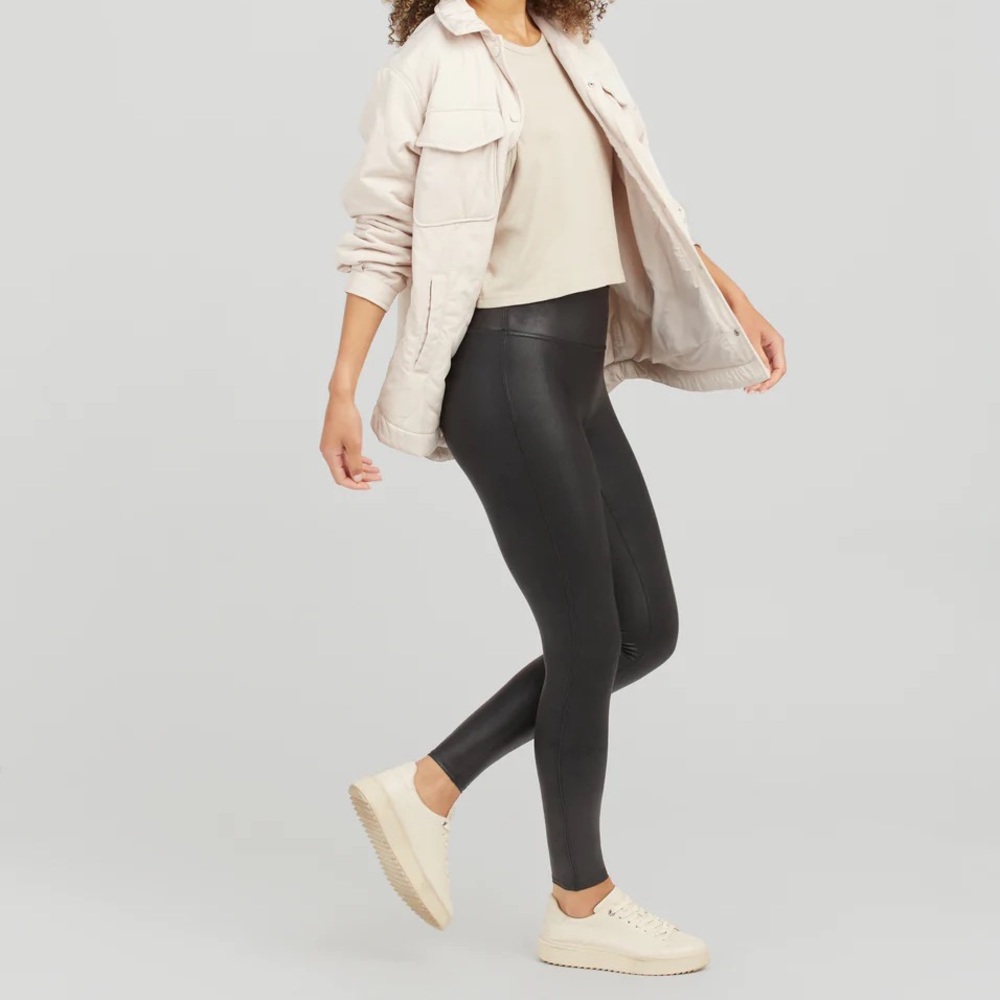 Spanx Faux Leather Leggings